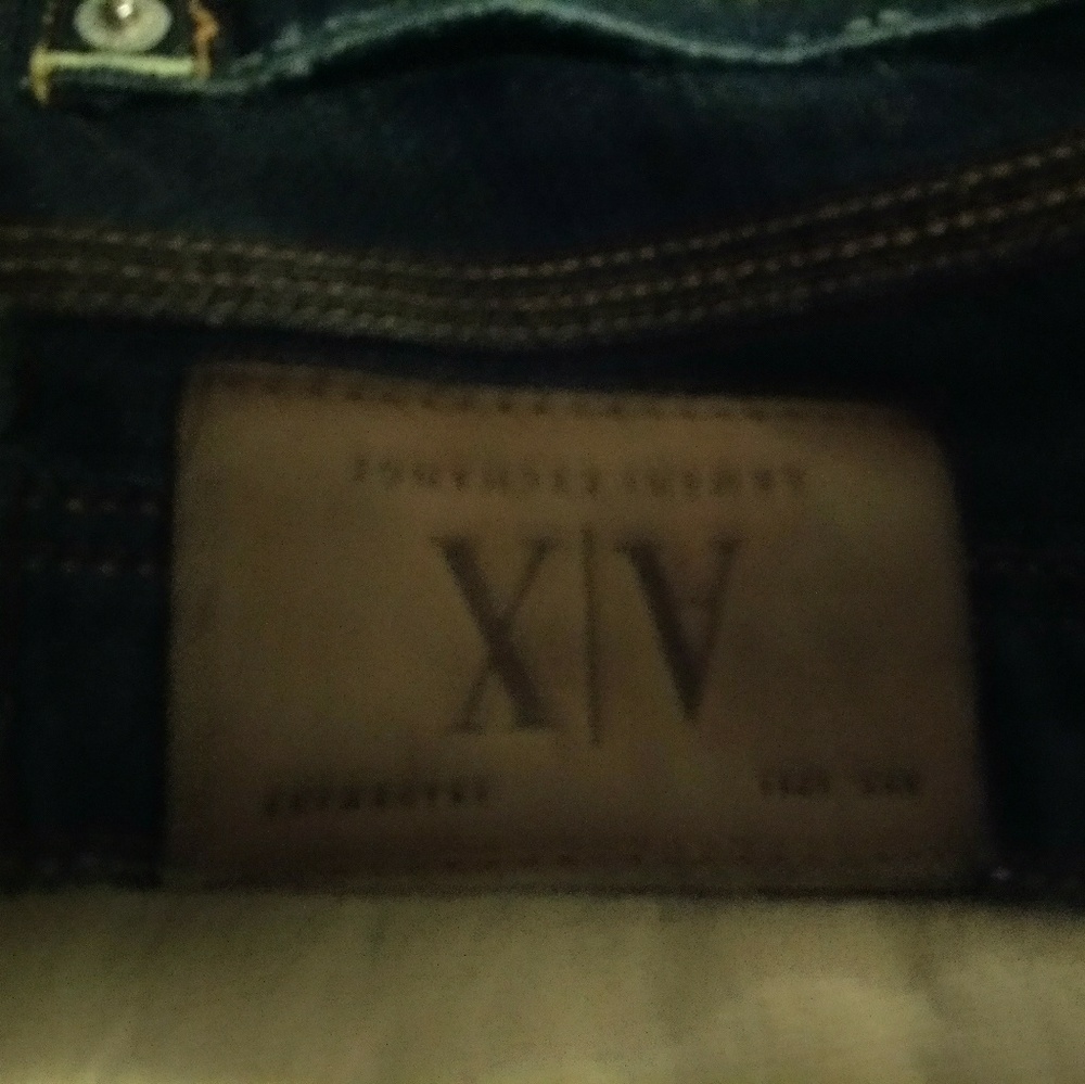 Armani exchange dark blue jean